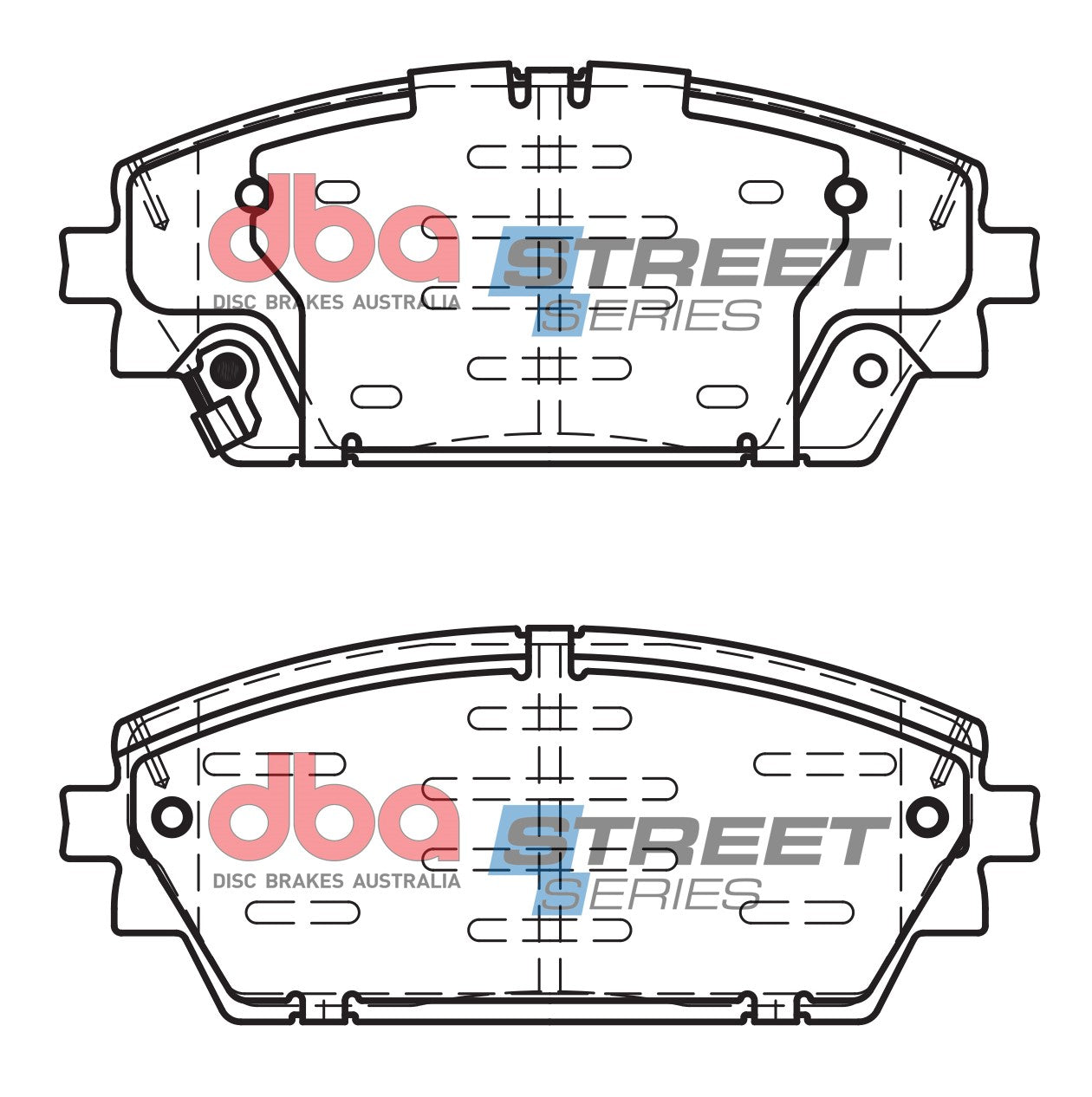 DBA Brake Pads Street Series Ceramic | Front Axle — BP OPREMA I SERVIS d.o.o.
