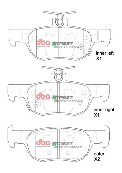 DBA Brake Pads Street Performance | Rear Axle — BP OPREMA I SERVIS d.o.o.