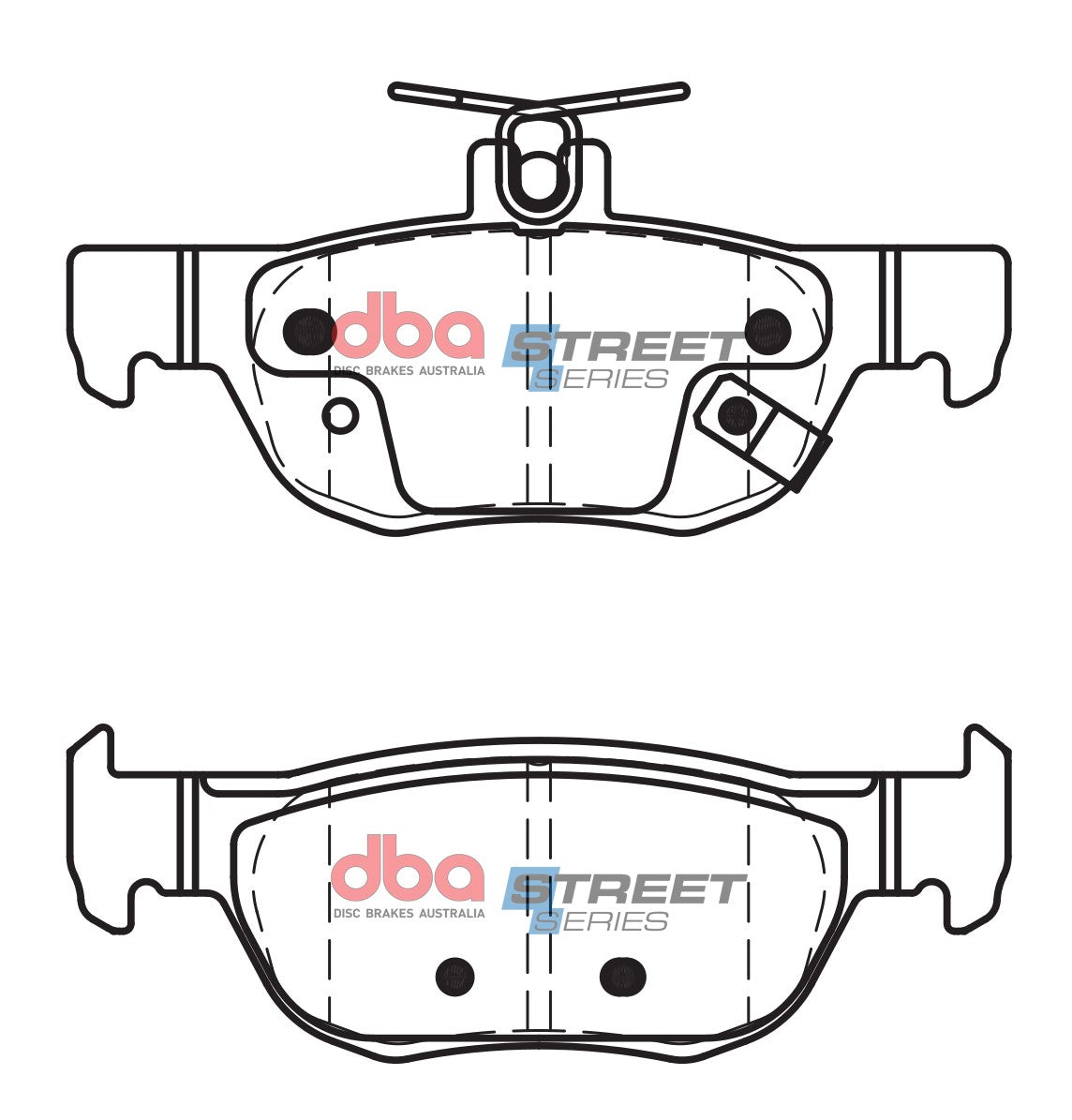 DBA Brake Pads Street Series Ceramic | Rear Axle — BP OPREMA I SERVIS d.o.o.