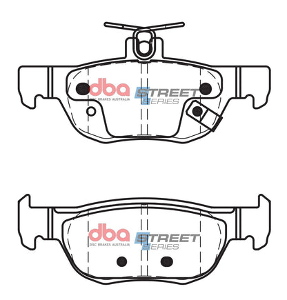 DBA Brake Pads Street Series Ceramic | Rear Axle — BP OPREMA I SERVIS d.o.o.