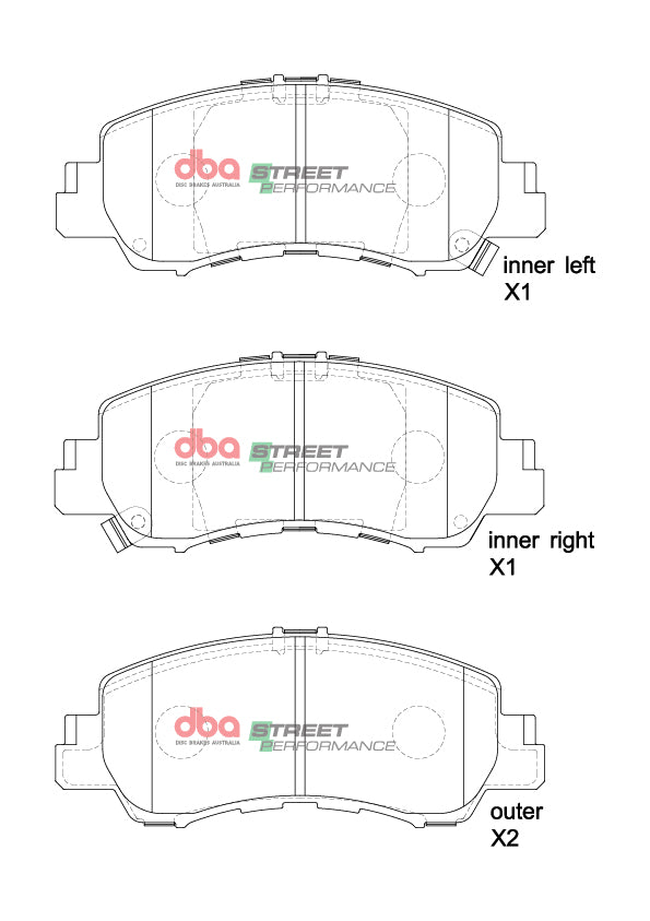 DBA Brake Pads Street Performance | Front Axle — BP OPREMA I SERVIS d.o.o.