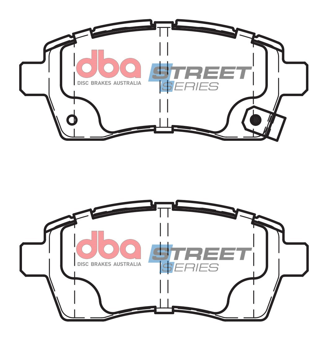 DBA Brake Pads Street Series Ceramic | Front Axle — BP OPREMA I SERVIS d.o.o.
