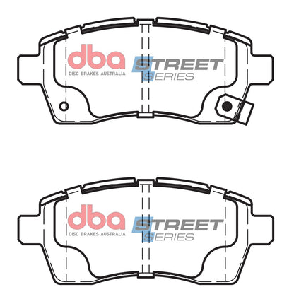 DBA Brake Pads Street Series Ceramic | Front Axle — BP OPREMA I SERVIS d.o.o.