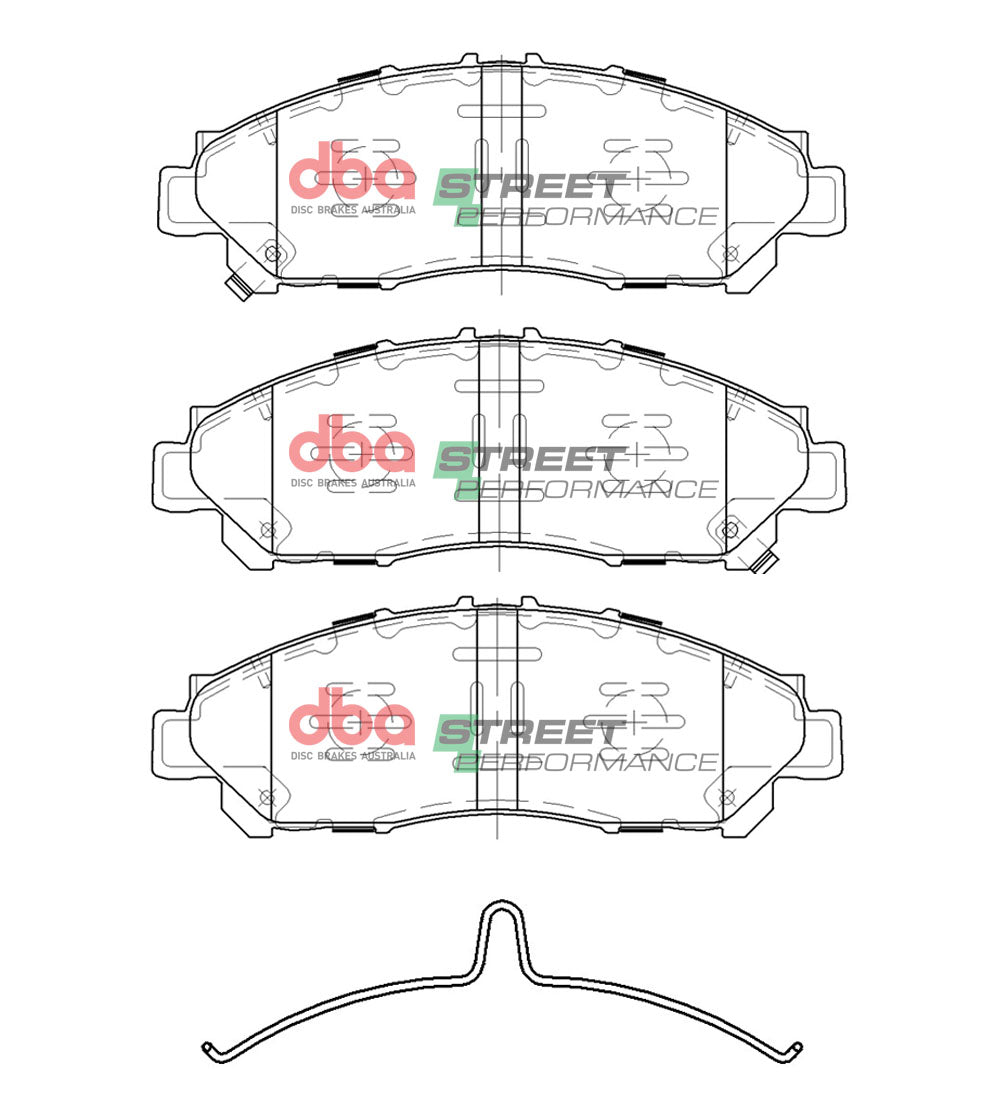DBA Brake Pads Street Performance | Front Axle — BP OPREMA I SERVIS d.o.o.