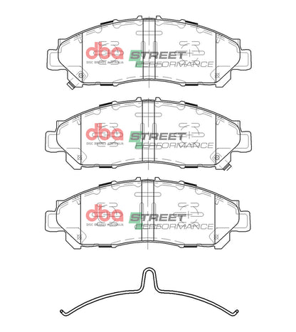 DBA Brake Pads Street Performance | Front Axle — BP OPREMA I SERVIS d.o.o.