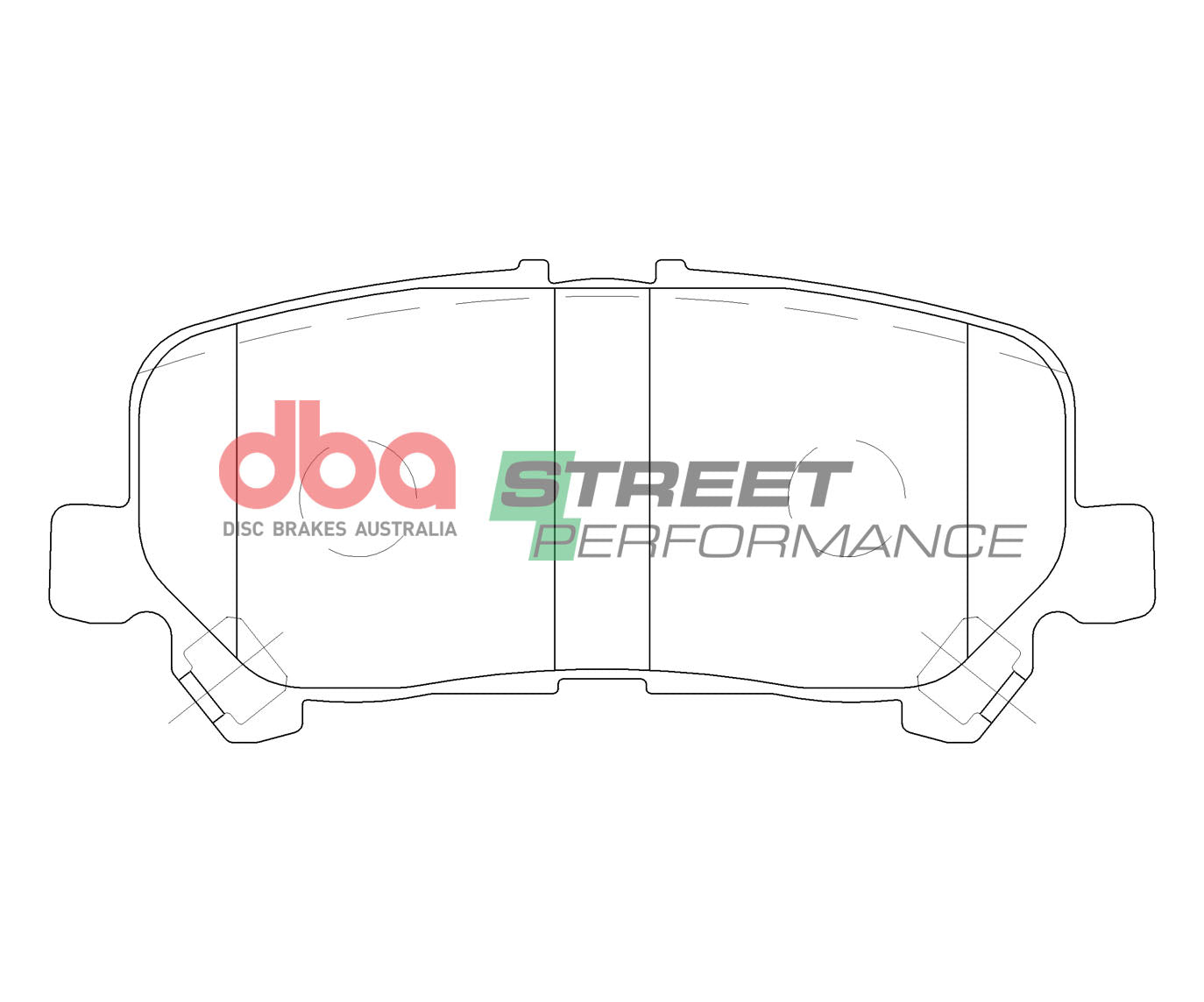 DBA Brake Pads Street Performance | Rear Axle — BP OPREMA I SERVIS d.o.o.