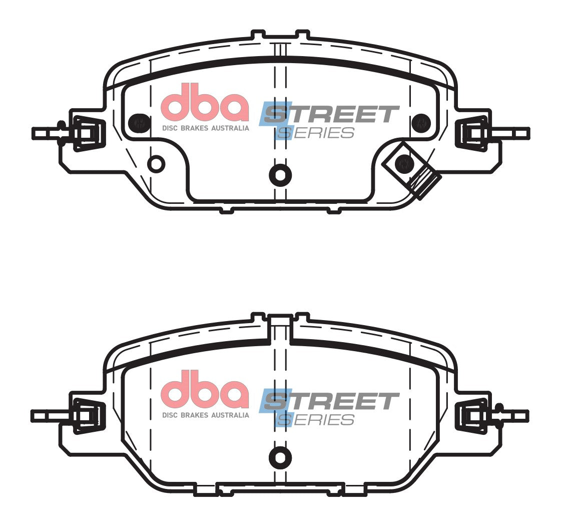 DBA Brake Pads Street Series Ceramic | Rear Axle — BP OPREMA I SERVIS d.o.o.