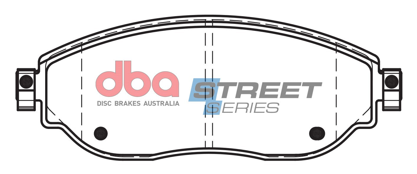 DBA Brake Pads Street Series Semi-metallic | Front Axle — BP OPREMA I SERVIS d.o.o.