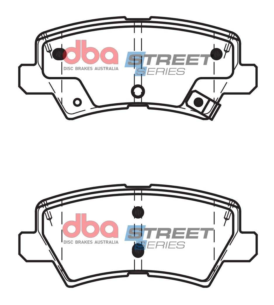 DBA Brake Pads Street Series Ceramic | Rear Axle — BP OPREMA I SERVIS d.o.o.