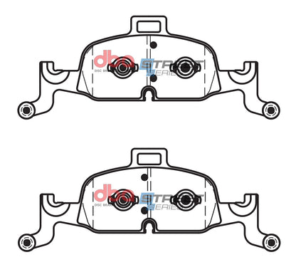 DBA Brake Pads Street Series Ceramic | Front Axle — BP OPREMA I SERVIS d.o.o.