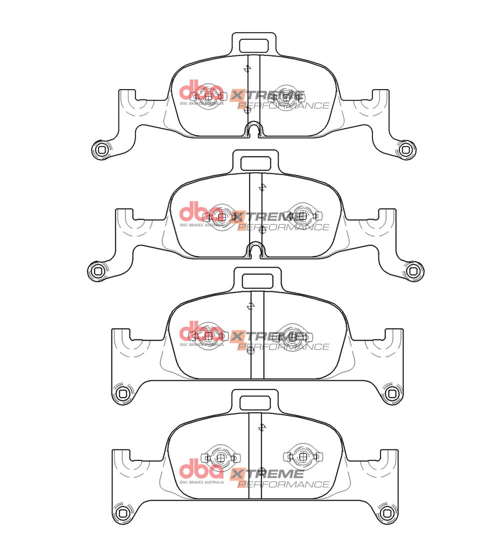 DBA Brake Pads Xtreme Performance | Front Axle — BP OPREMA I SERVIS d.o.o.