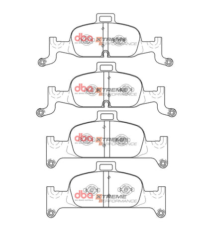 DBA Brake Pads Xtreme Performance | Front Axle — BP OPREMA I SERVIS d.o.o.
