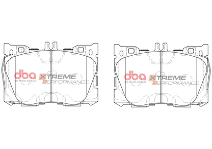 DBA Brake Pads Xtreme Performance | Front Axle — BP OPREMA I SERVIS d.o.o.