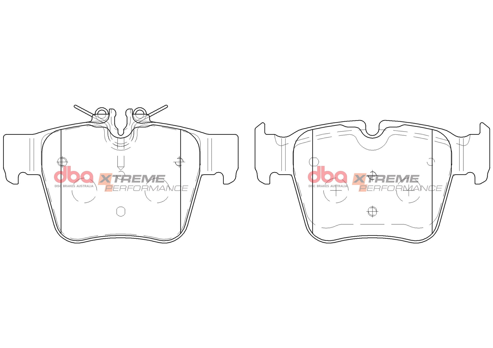 DBA Brake Pads Xtreme Performance | Rear Axle — BP OPREMA I SERVIS d.o.o.