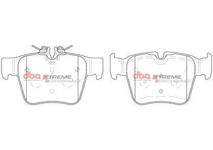 DBA Brake Pads Xtreme Performance | Rear Axle — BP OPREMA I SERVIS d.o.o.