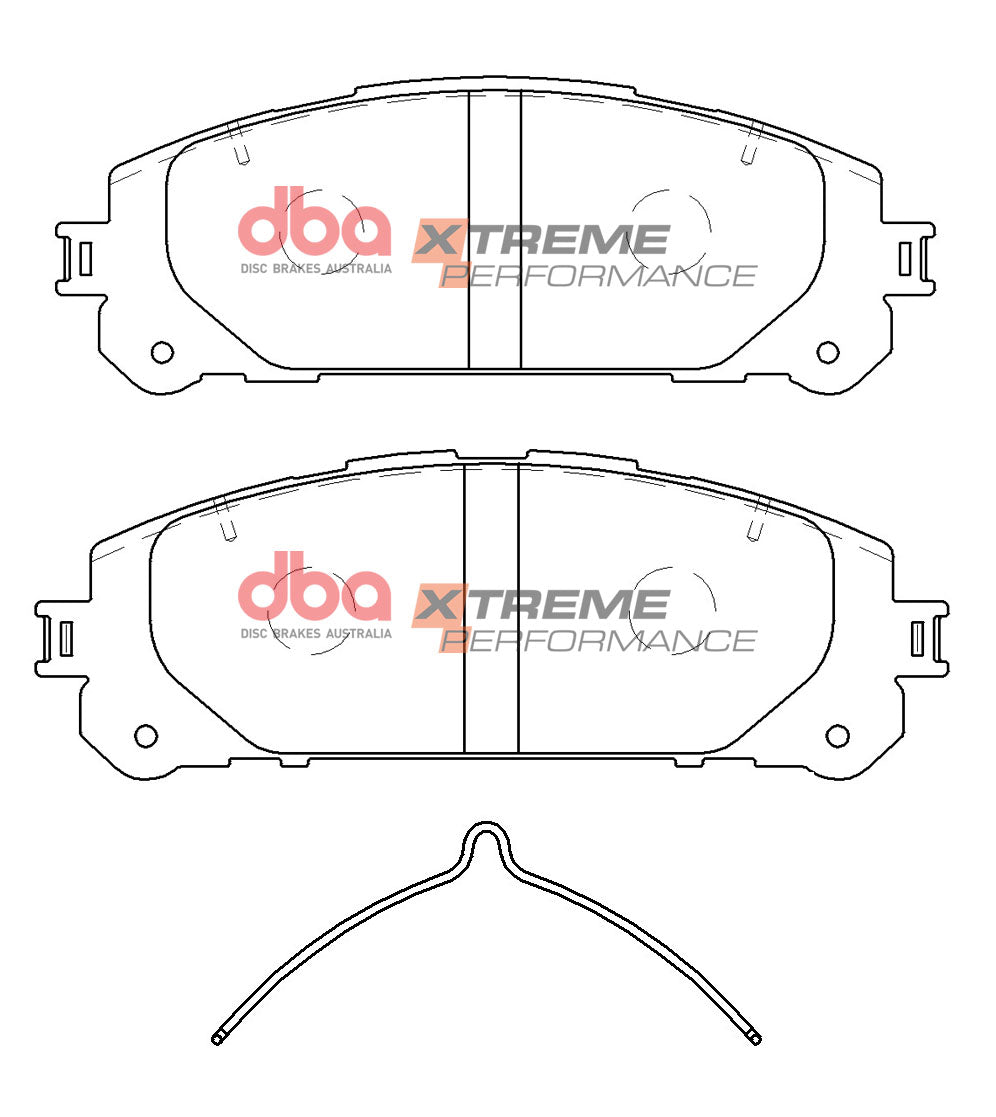 DBA Brake Pads Xtreme Performance | Front Axle — BP OPREMA I SERVIS d.o.o.