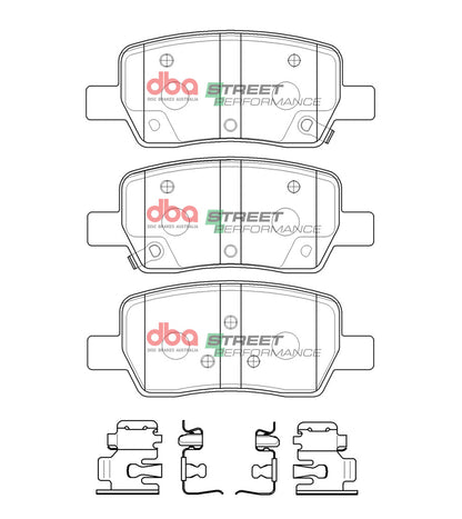 DBA Brake Pads Street Performance | Rear Axle — BP OPREMA I SERVIS d.o.o.