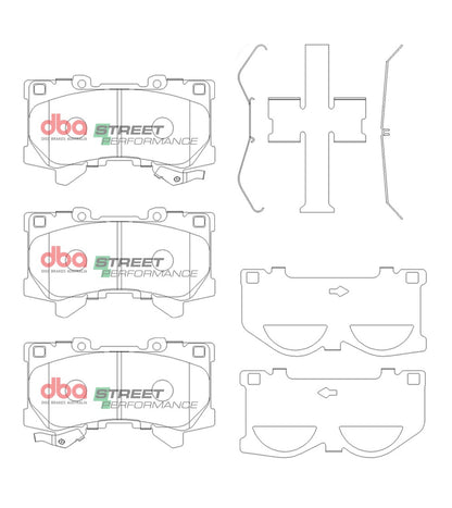 DBA Brake Pads Street Performance | Front Axle — BP OPREMA I SERVIS d.o.o.