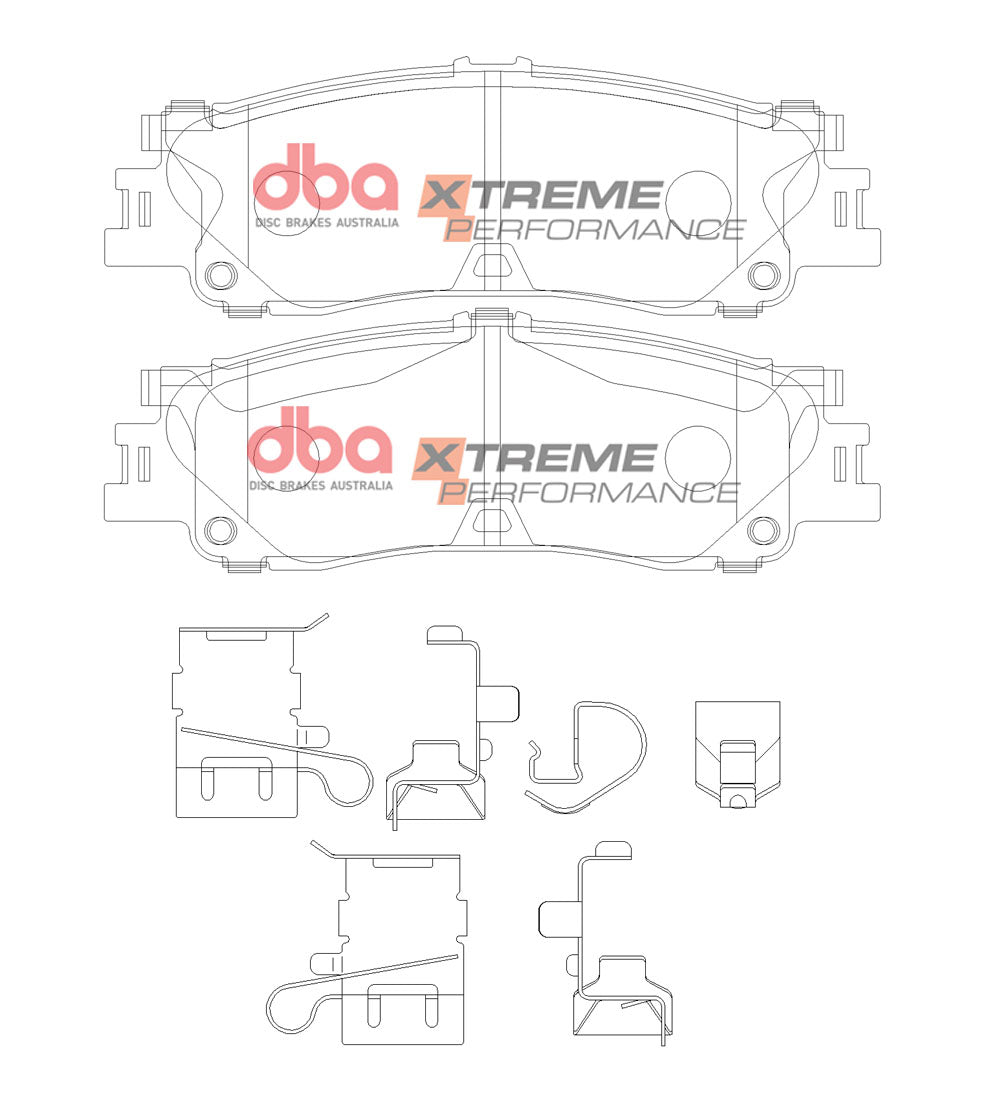 DBA Brake Pads Xtreme Performance | Rear Axle — BP OPREMA I SERVIS d.o.o.