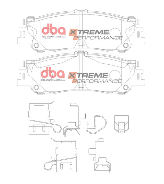 DBA Brake Pads Xtreme Performance | Rear Axle — BP OPREMA I SERVIS d.o.o.