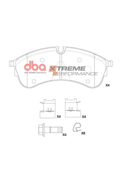 DBA Brake Pads Xtreme Performance | Front Axle — BP OPREMA I SERVIS d.o.o.