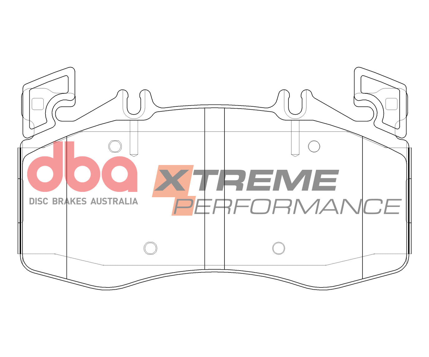 DBA Brake Pads Xtreme Performance ECE R90 certified | Front Axle — BP OPREMA I SERVIS d.o.o.