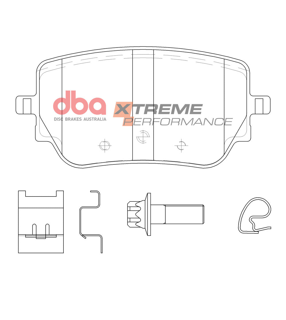 DBA Brake Pads Xtreme Performance ECE R90 certified | Rear Axle — BP OPREMA I SERVIS d.o.o.