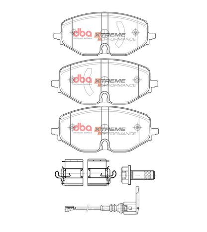 DBA Brake Pads Xtreme Performance | Front Axle — BP OPREMA I SERVIS d.o.o.