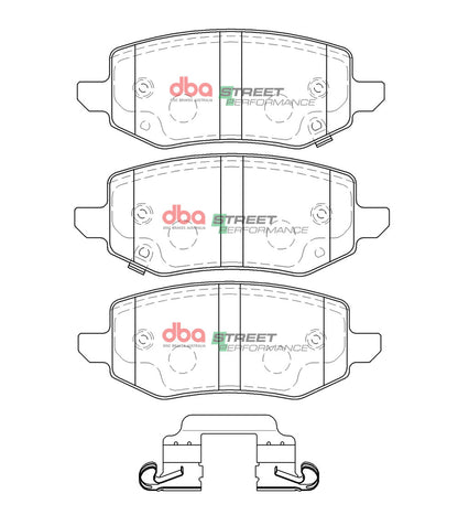 DBA Brake Pads Street Performance | Rear Axle — BP OPREMA I SERVIS d.o.o.