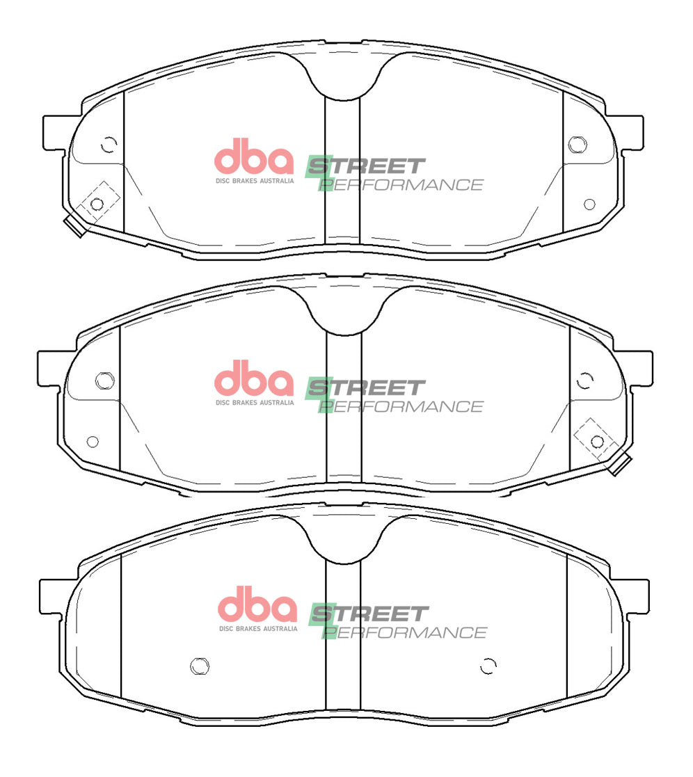 DBA Brake Pads Street Performance | Front Axle — BP OPREMA I SERVIS d.o.o.