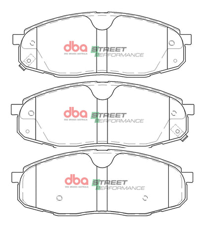 DBA Brake Pads Street Performance | Front Axle — BP OPREMA I SERVIS d.o.o.