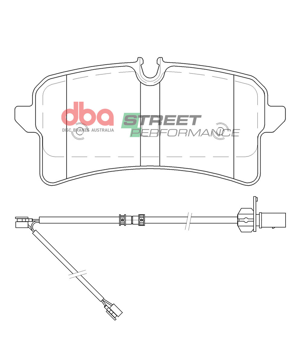 DBA Brake Pads Street Performance | Rear Axle — BP OPREMA I SERVIS d.o.o.