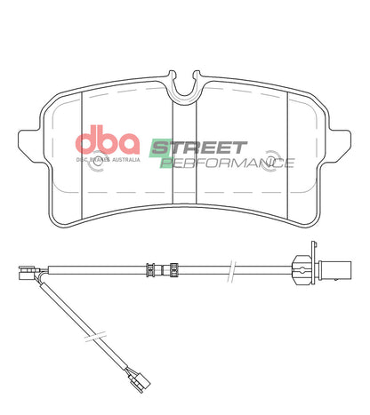 DBA Brake Pads Street Performance | Rear Axle — BP OPREMA I SERVIS d.o.o.
