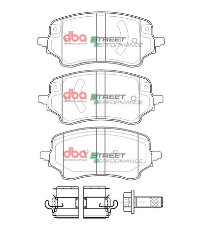 DBA Brake Pads Street Performance | Front Axle — BP OPREMA I SERVIS d.o.o.