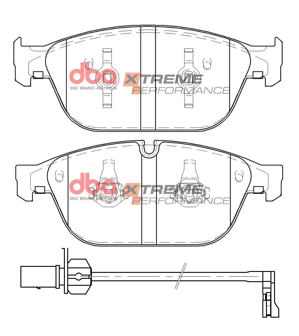DBA Brake Pads Xtreme Performance | Front Axle — BP OPREMA I SERVIS d.o.o.