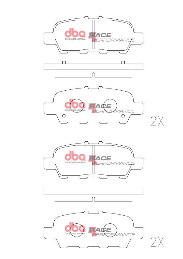 DBA Brake Pads Race Performance — BP OPREMA I SERVIS d.o.o.