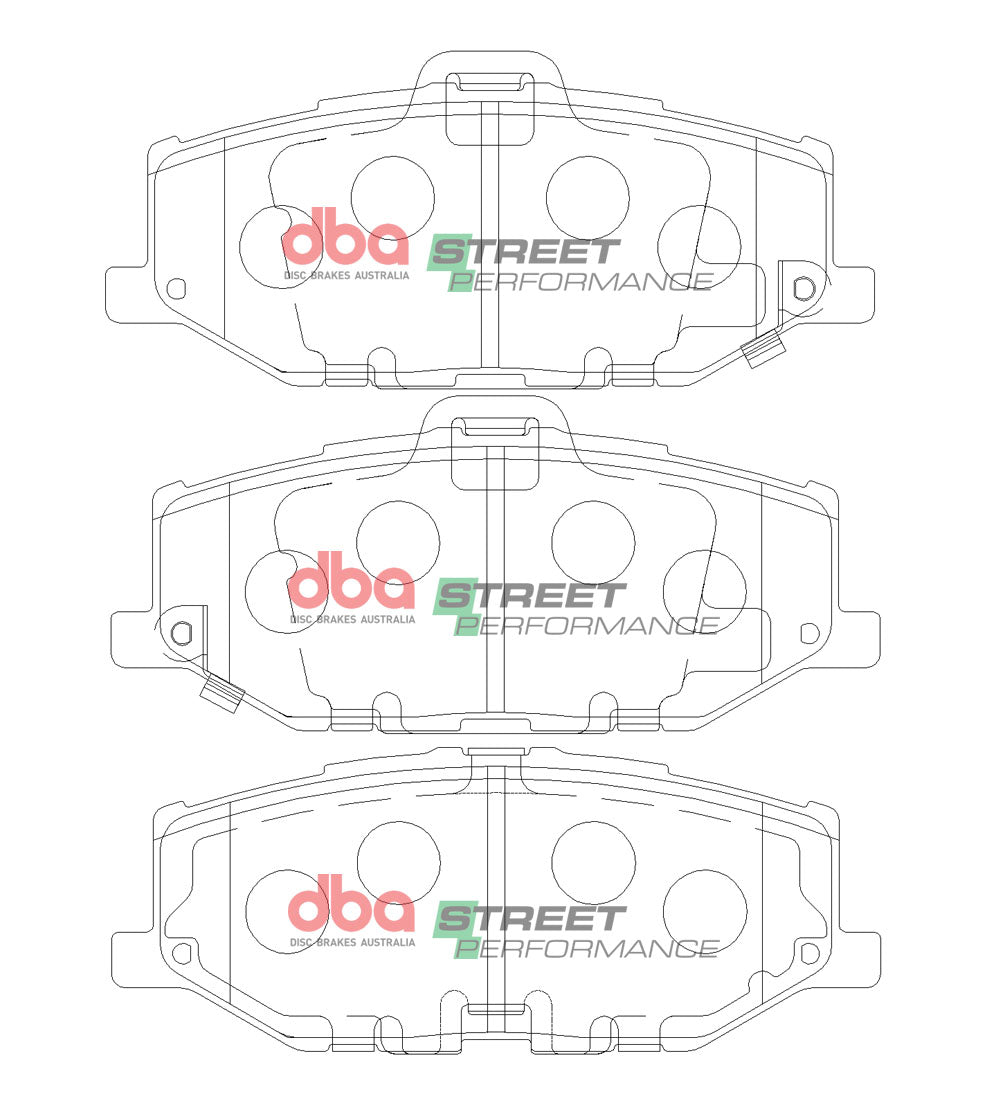 DBA Brake Pads Street Performance | Front Axle — BP OPREMA I SERVIS d.o.o.
