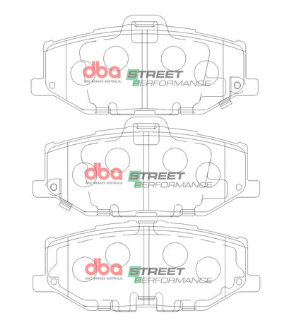 DBA Brake Pads Street Performance | Front Axle — BP OPREMA I SERVIS d.o.o.