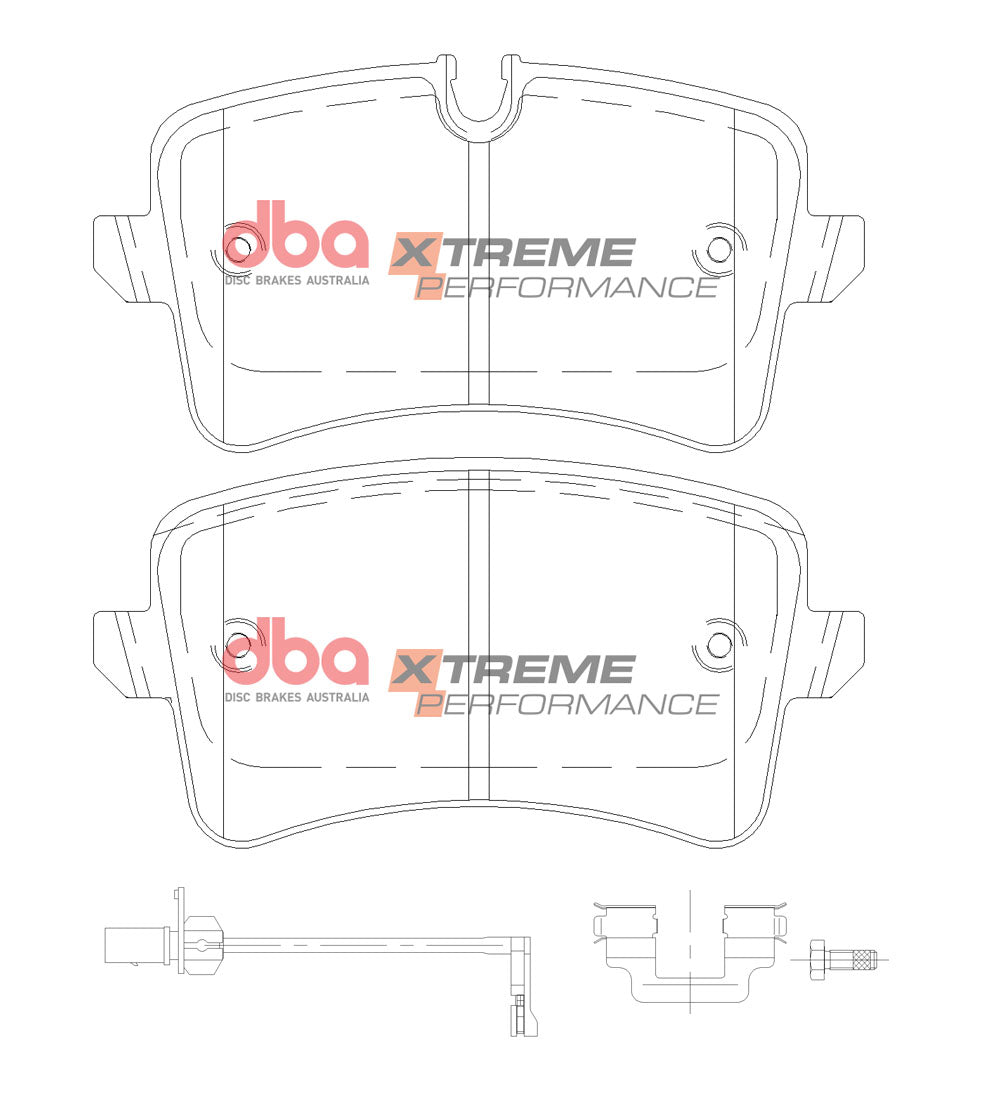 DBA Brake Pads Xtreme Performance | Rear Axle — BP OPREMA I SERVIS d.o.o.