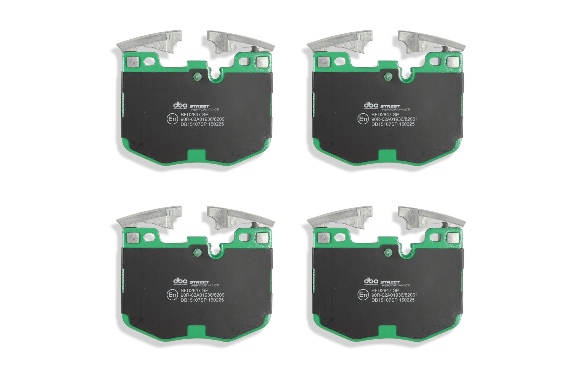 DBA Brake Kit - Street Series T2 Slotted & Street Performance Brake Pads (2x DBA3417S + DB15107SP) — BP OPREMA I SERVIS d.o.o.