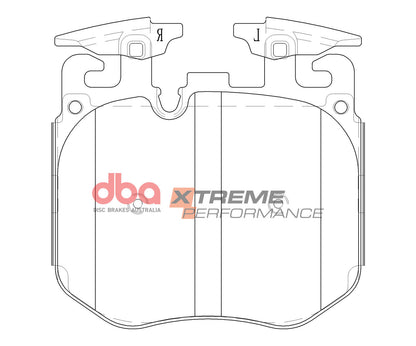 DBA Brake Pads Xtreme Performance | Front Axle — BP OPREMA I SERVIS d.o.o.