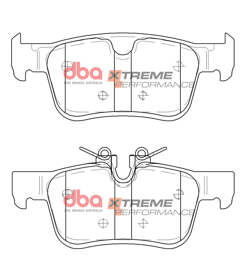 DBA Brake Pads Xtreme Performance | Rear Axle — BP OPREMA I SERVIS d.o.o.