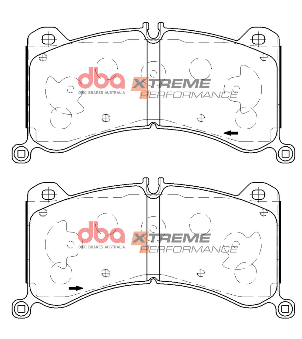 DBA Brake Pads Xtreme Performance | Front Axle — BP OPREMA I SERVIS d.o.o.