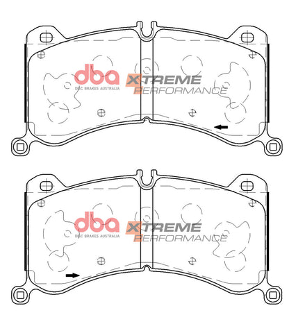 DBA Brake Pads Xtreme Performance | Front Axle — BP OPREMA I SERVIS d.o.o.