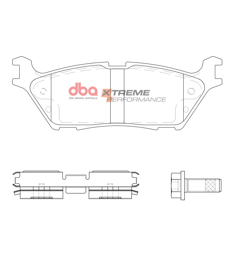 DBA Brake Pads Xtreme Performance | Rear Axle — BP OPREMA I SERVIS d.o.o.
