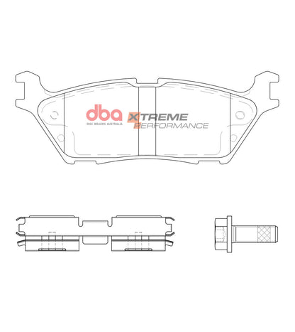 DBA Brake Pads Xtreme Performance | Rear Axle — BP OPREMA I SERVIS d.o.o.