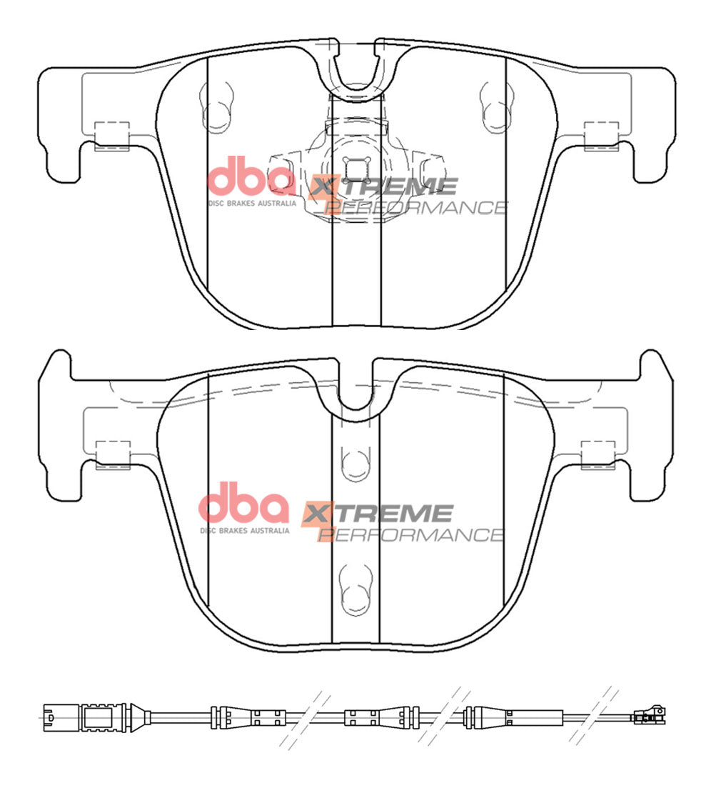 DBA Brake Pads Xtreme Performance | Rear Axle — BP OPREMA I SERVIS d.o.o.