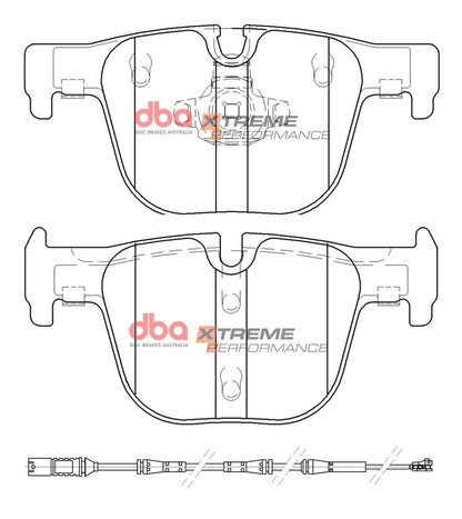 DBA Brake Pads Xtreme Performance | Rear Axle — BP OPREMA I SERVIS d.o.o.