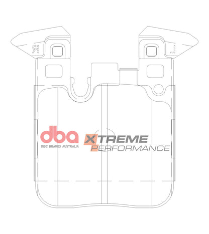DBA Brake Kit - 4000 Series T3 Slotted & Xtreme Performance Brake Pads (2x DBA42677S + DB15127XP) — BP OPREMA I SERVIS d.o.o.