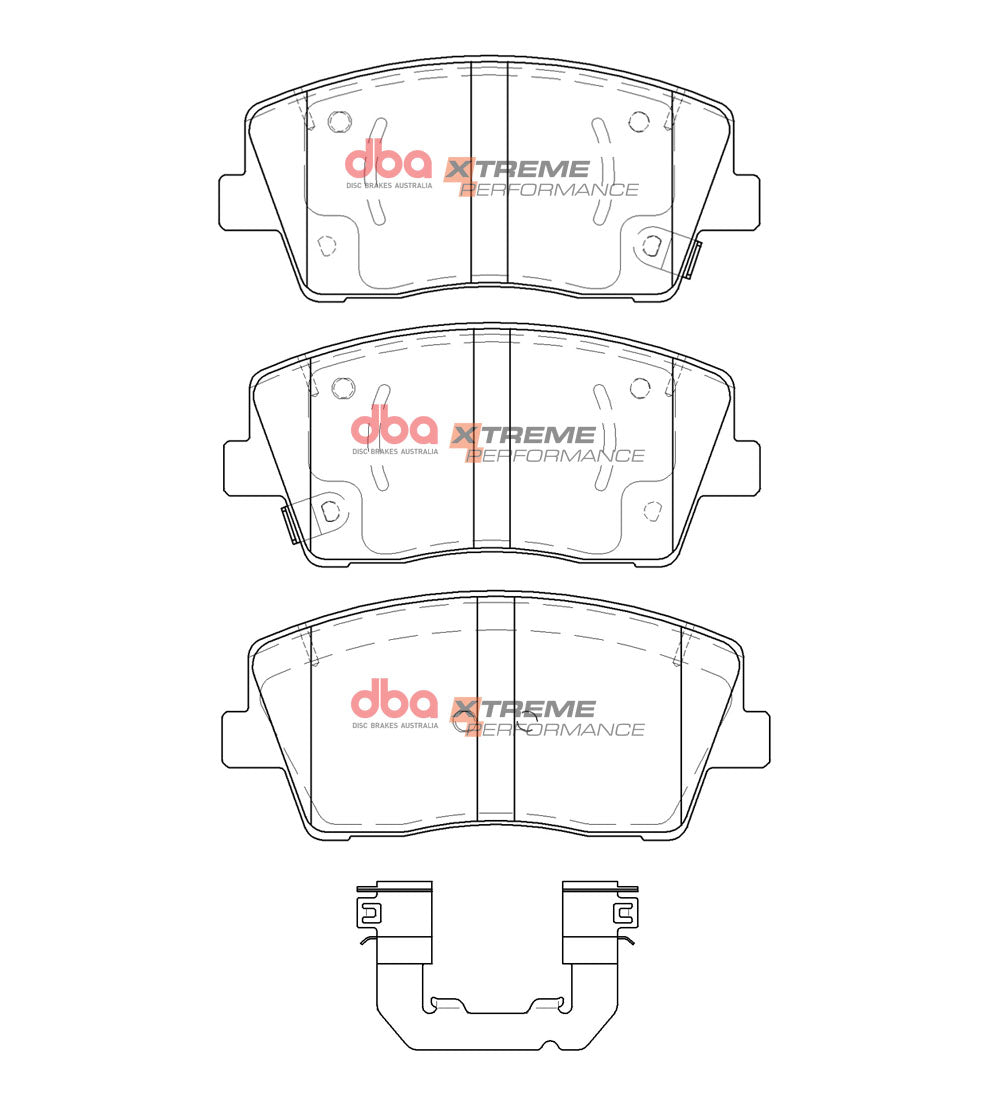 DBA Brake Pads Xtreme Performance | Front Axle — BP OPREMA I SERVIS d.o.o.